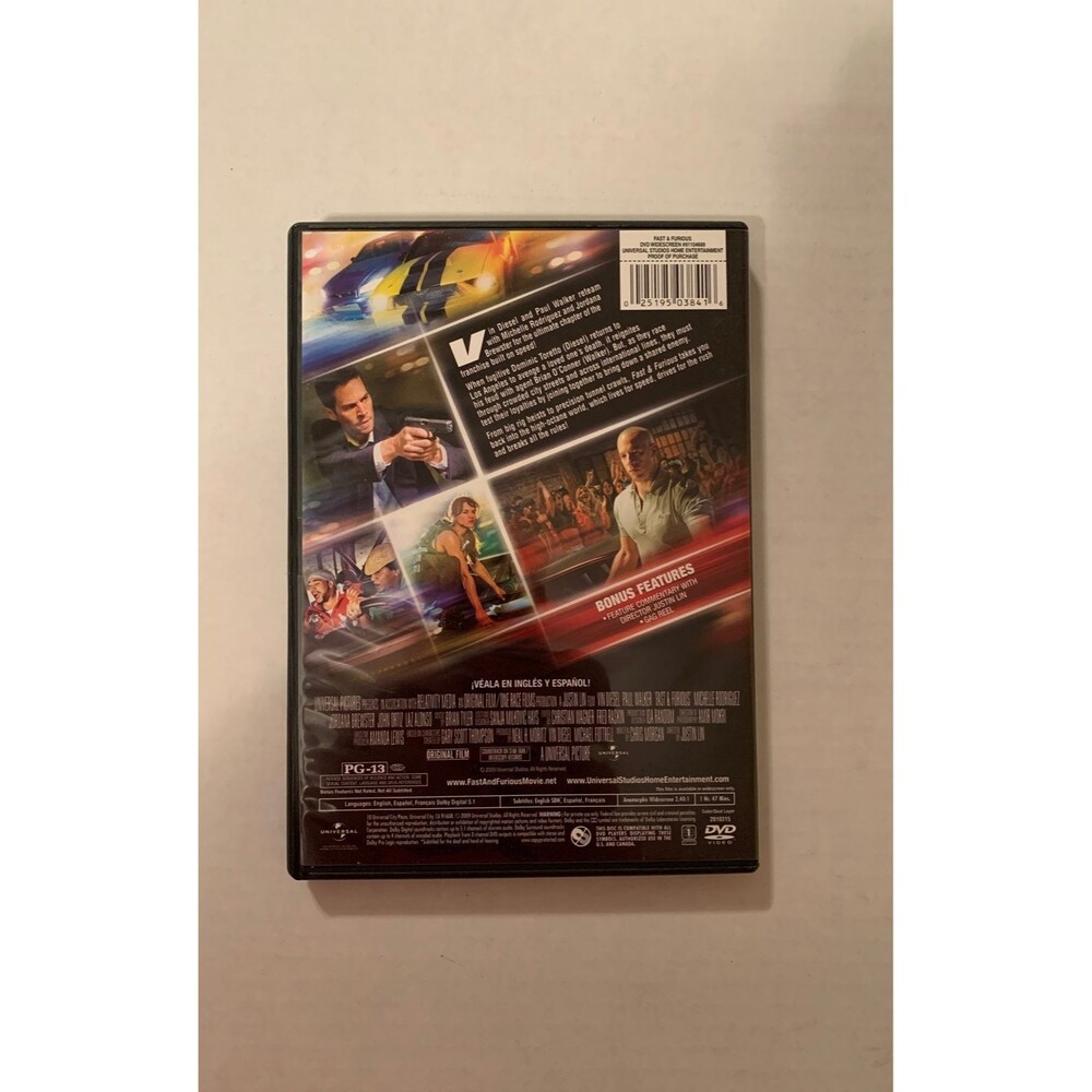 Fast & Furious DVD - Picture 2 of 3